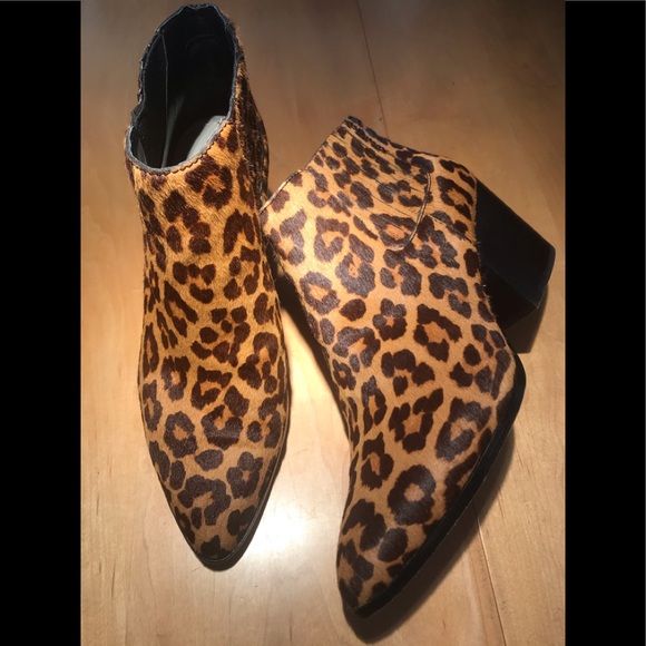 NWOT 1 STATE LEOPARD SZ9M Ankle BOOT - Picture 2 of 12